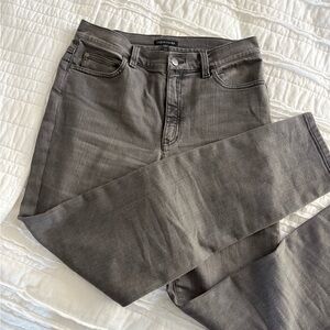 Eileen fisher charcoal jeans